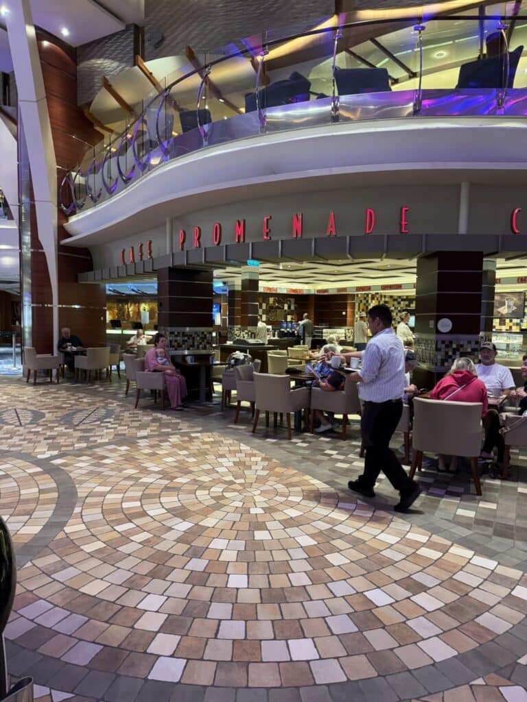 Cafe Promenade on Royal Caribbean
