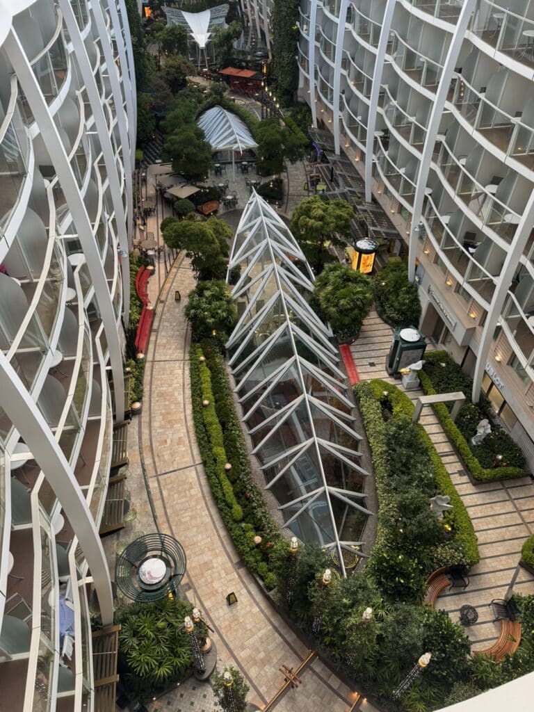Central Park on Oasis of the Seas, Royal Caribbean