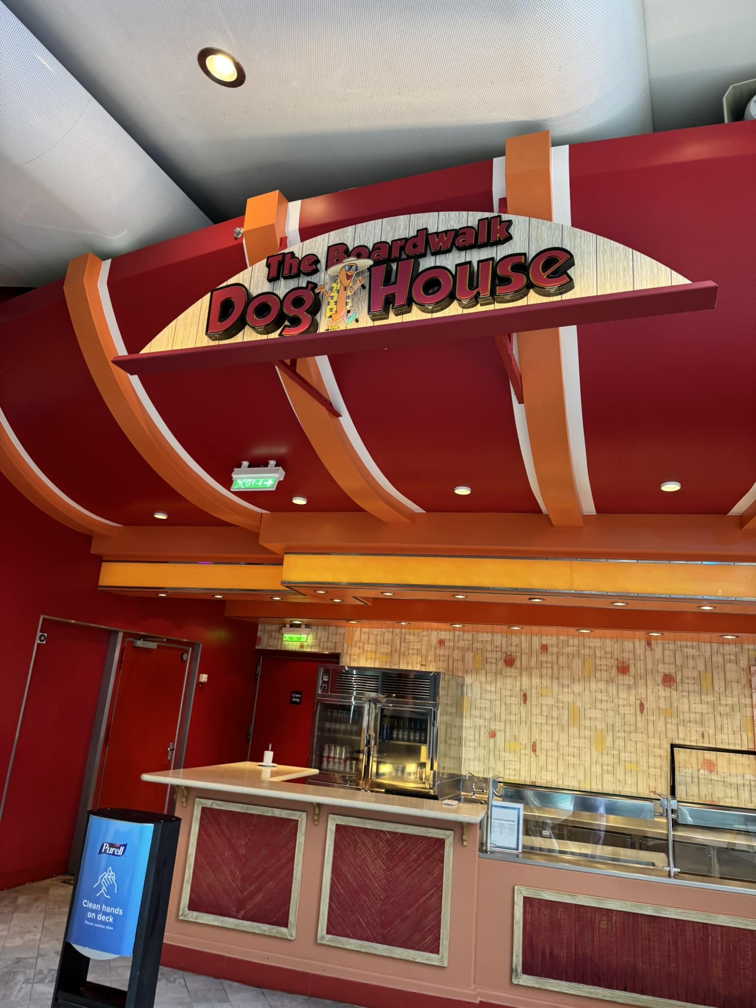 Boardwalk Dog House on Royal Caribbean