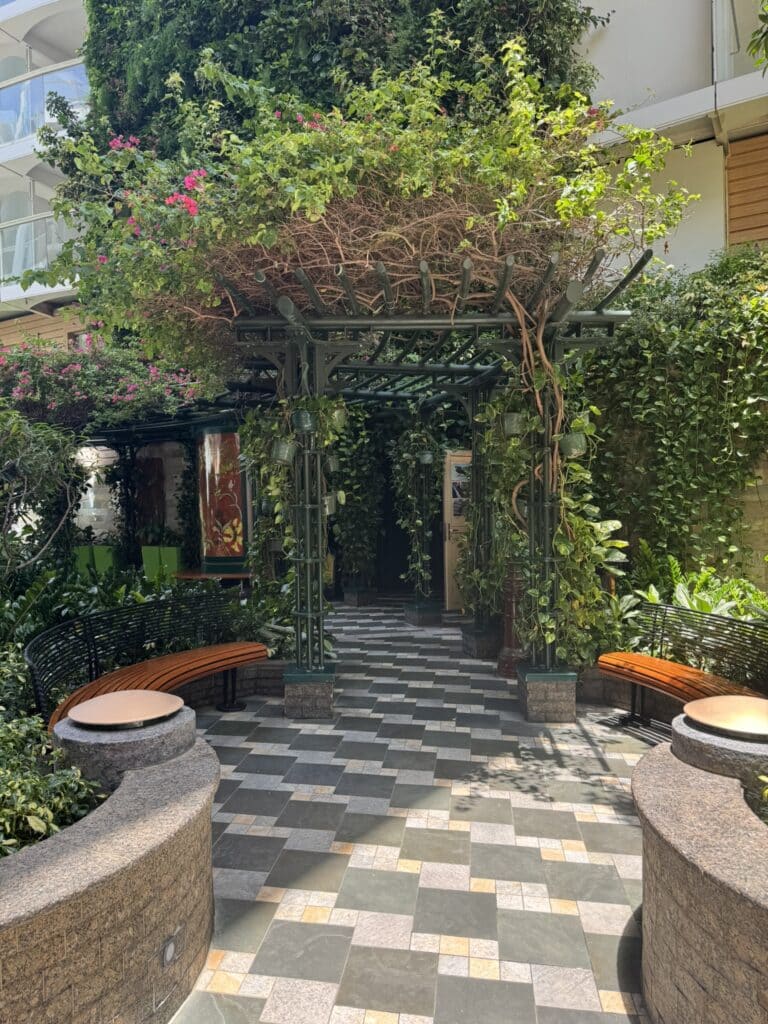 Great photo spot on Oasis of the Seas by Royal Caribbean