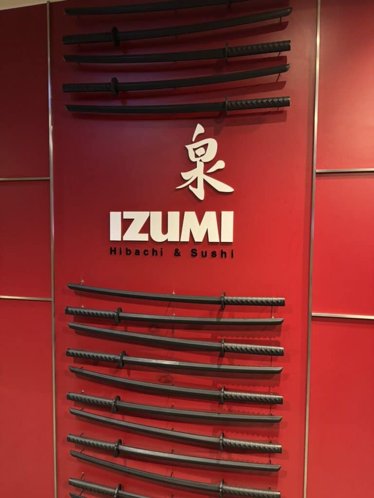 Izumi Restaurant on Royal Caribbean Oasis of the Seas ship