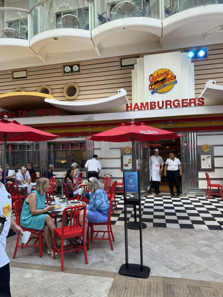 Johnny Rockets on Royal Caribbean