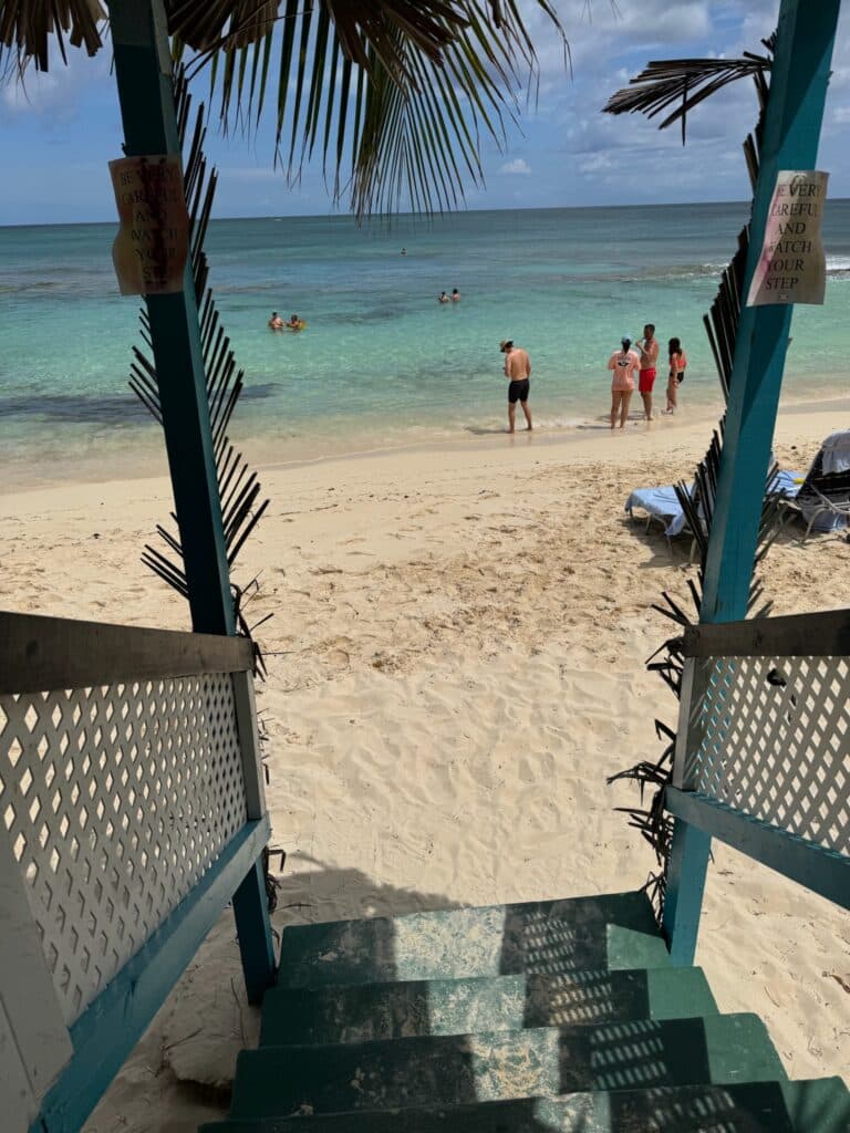 Love Beach in Nassau, Bahamas