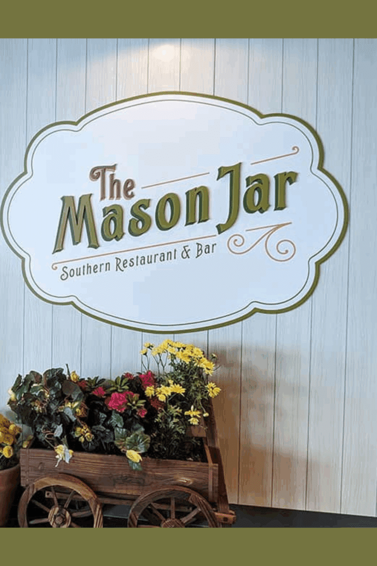 the Mason Jar restaurant