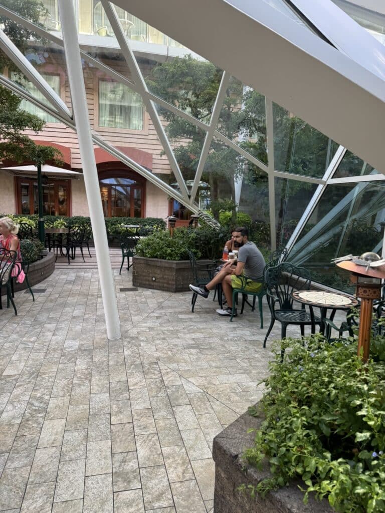 Park Cafe on Royal Caribbean