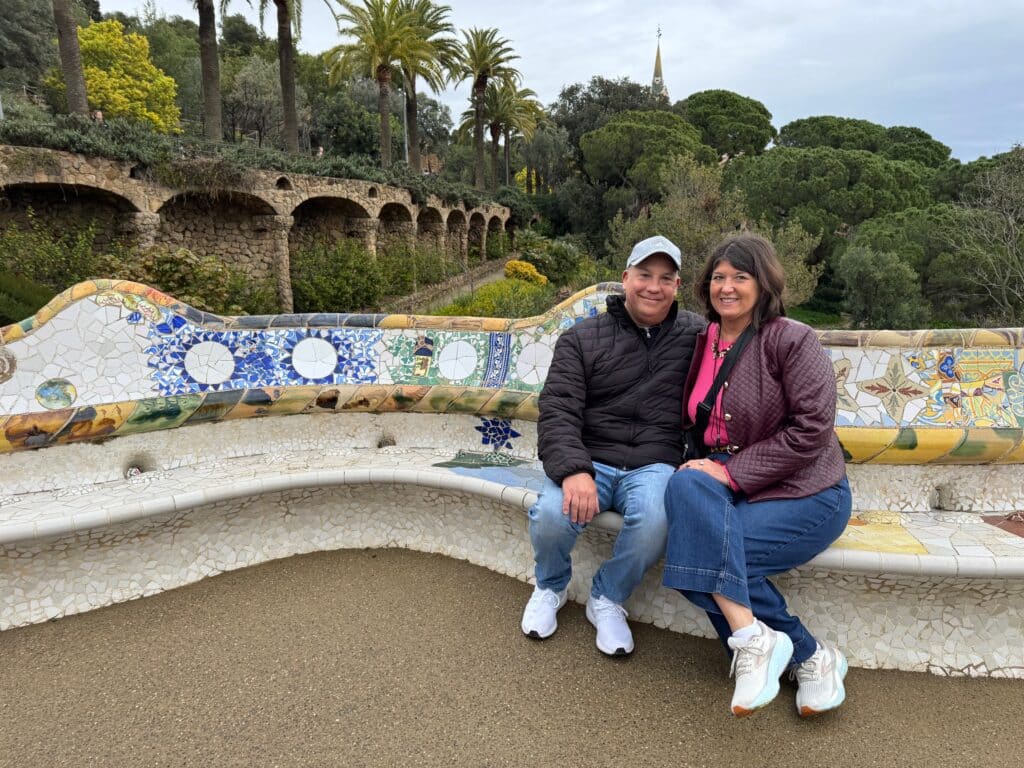 The Serpentine Bench at Park Guell