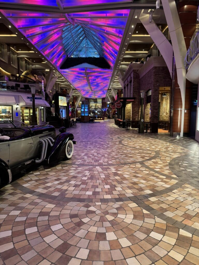 Royal Promenade on Oasis of the Seas by Royal Caribbean