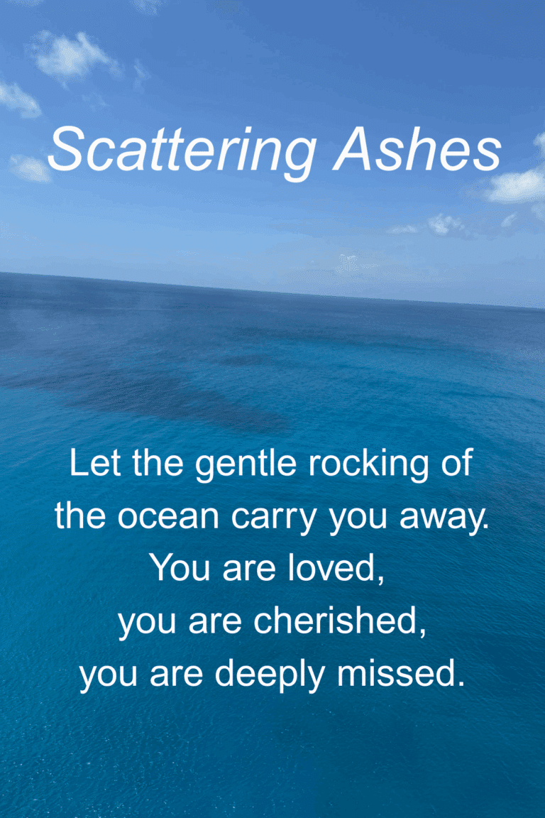 scattering ashes at sea