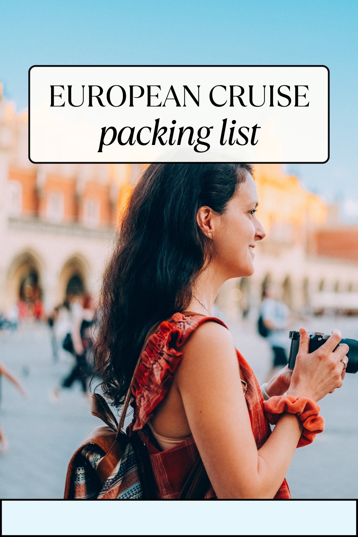 European cruise packing list