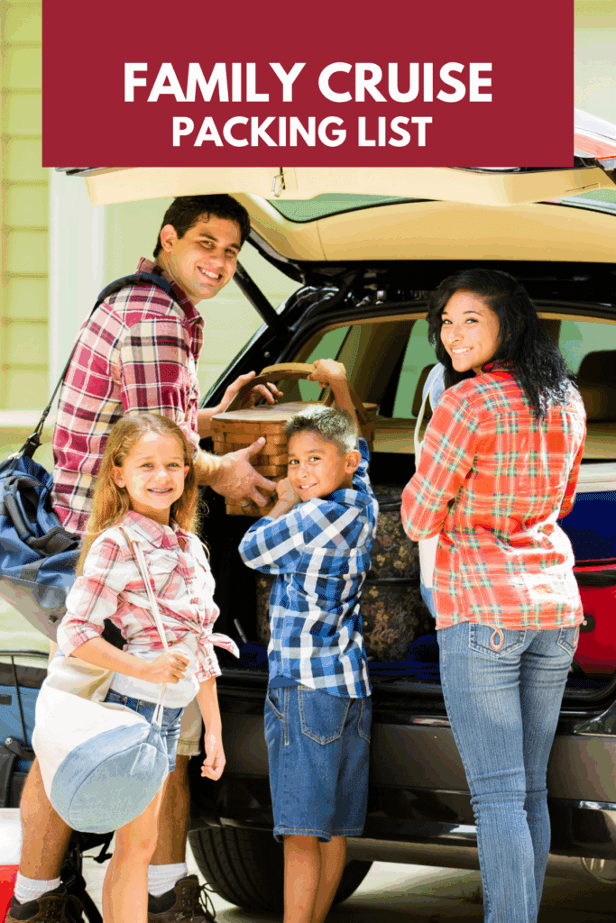 family cruise packing list