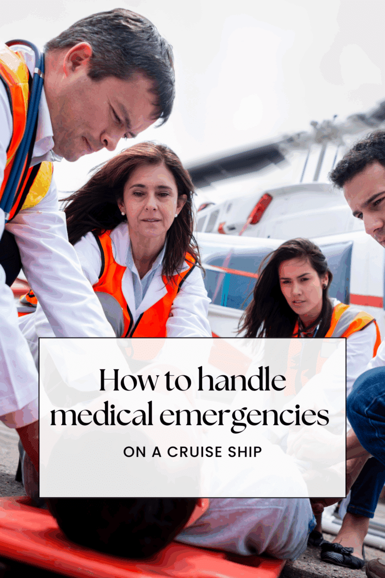 how to handle medical emergencies on a cruise ship