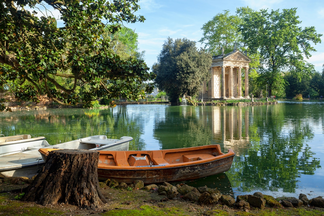Villa Borghese Gardens – Rome, Italy
