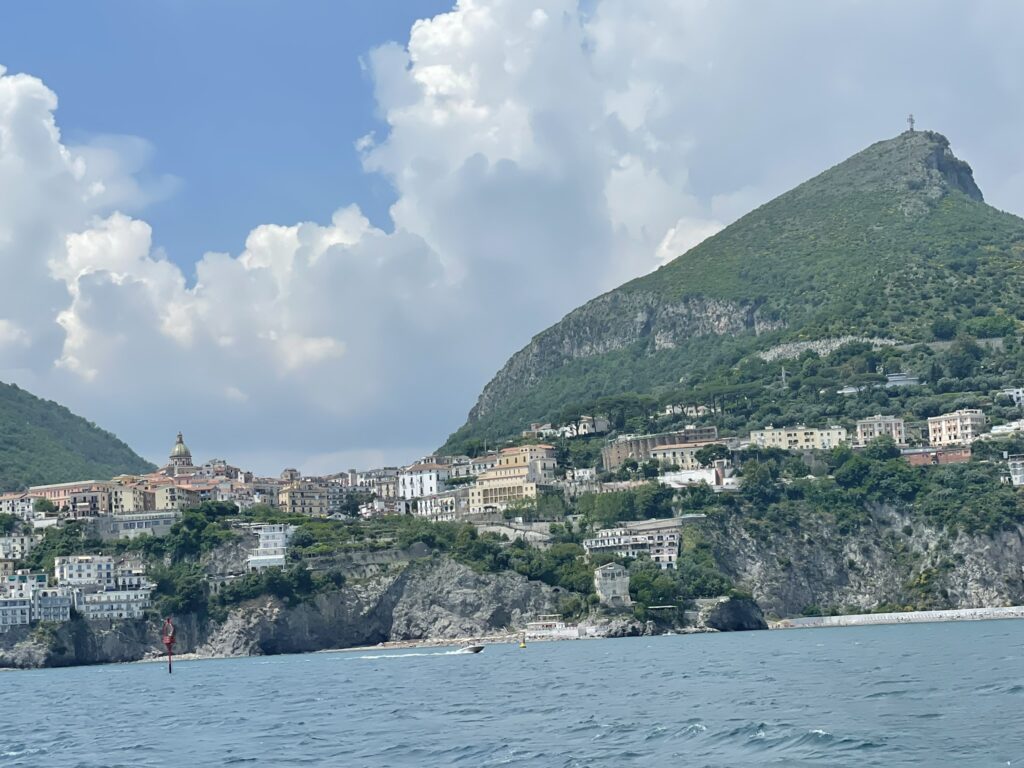 Amalfi Coast from boat