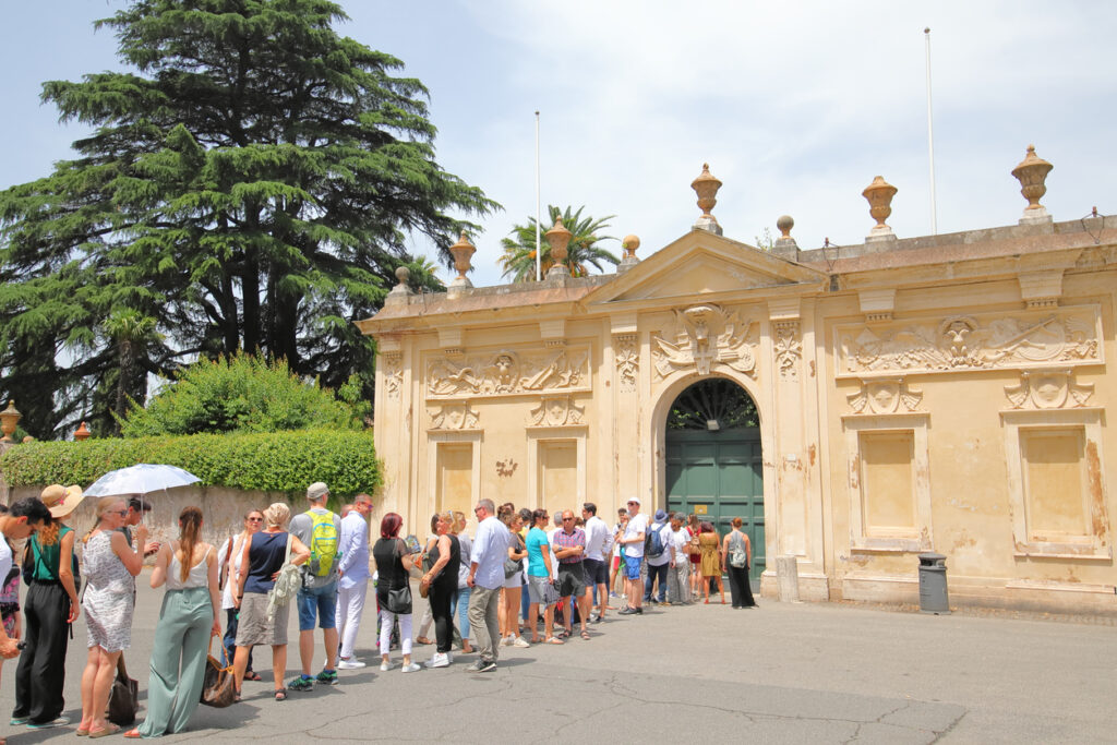 Aventine Hill Keyhole Rome, Italy