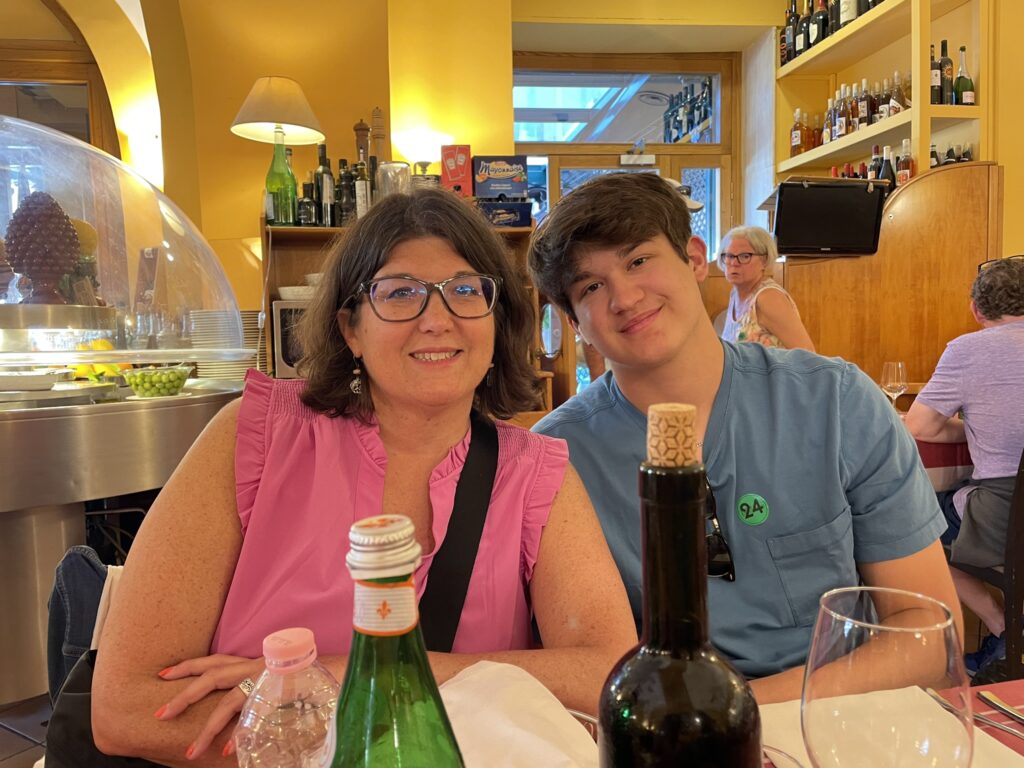 lunch in Sorrento, Italy