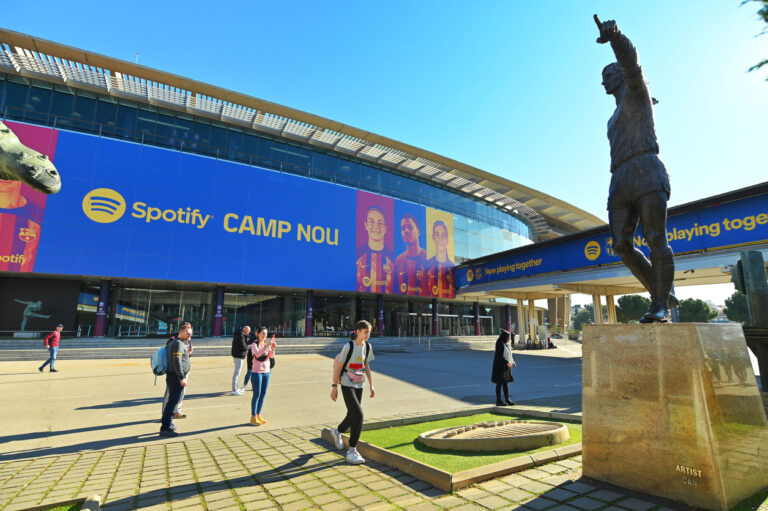 Camp Nou Stadium tour, Barcelona, Spain