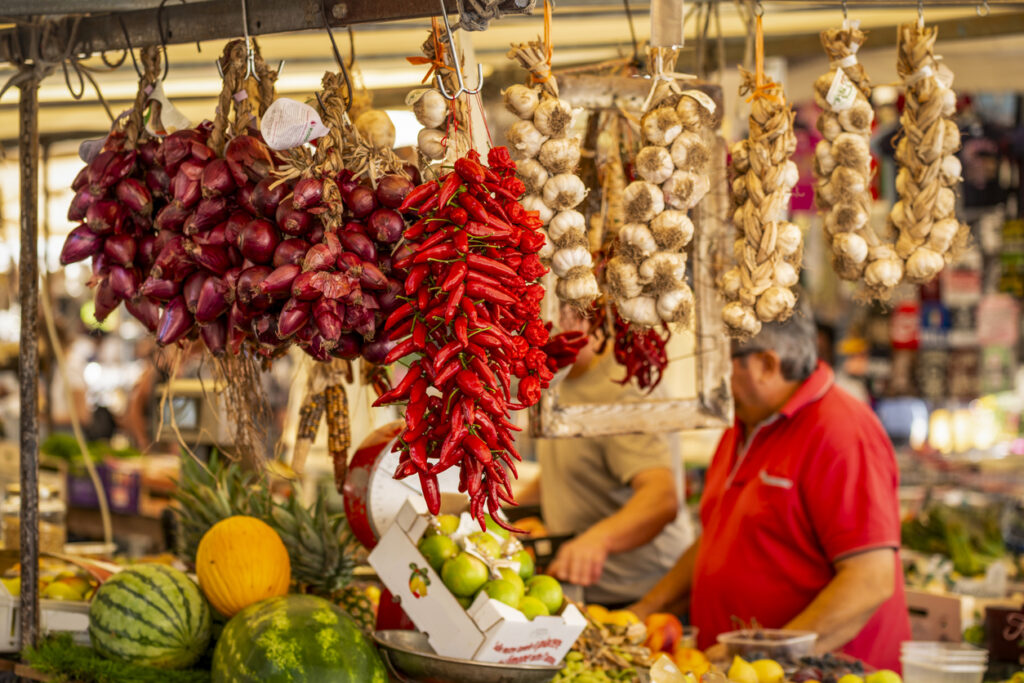 Campo de Fiori Market in Rome