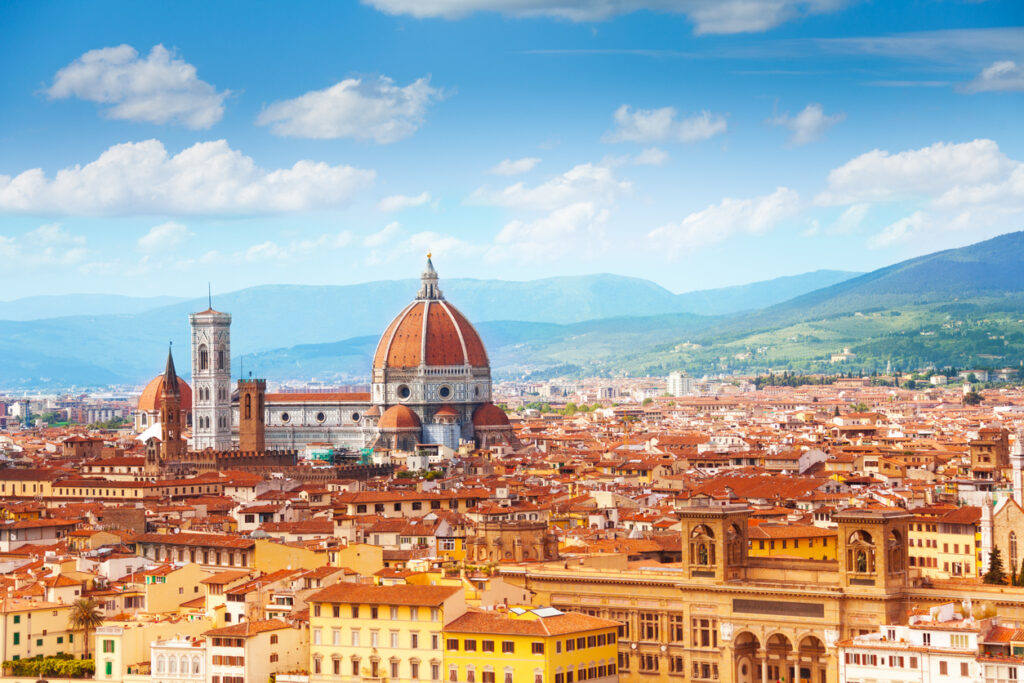 panorama of Florence, Italy