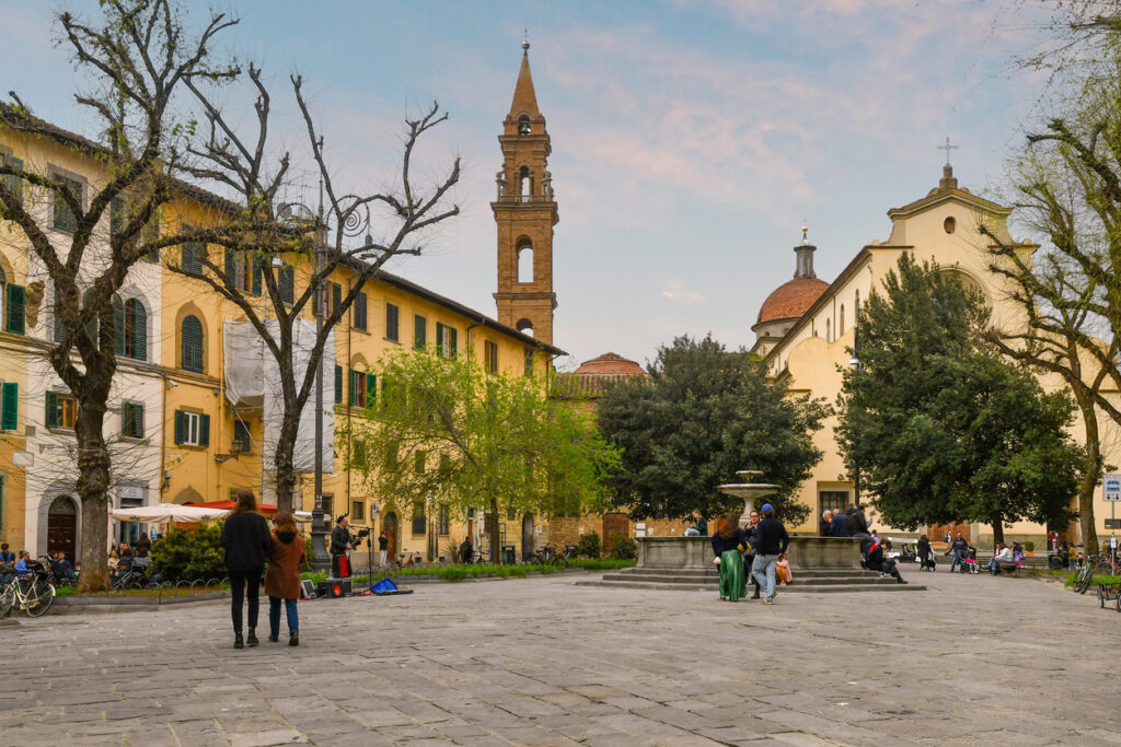 Oltrarno neighborhood in Florence, Italy