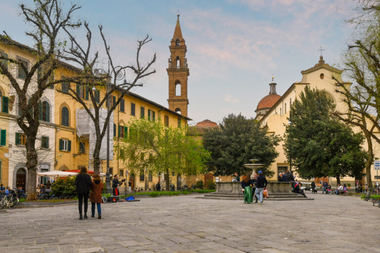 Oltrarno neighborhood in Florence, Italy