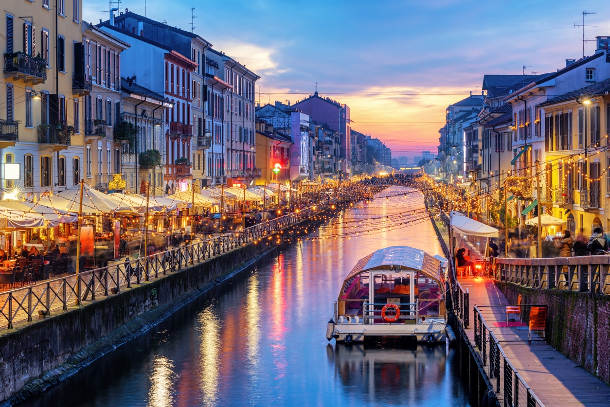 Navigli Canals – Milan, Italy