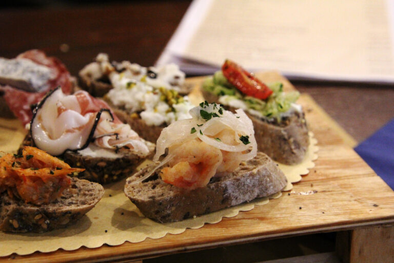 Typical Italian dish: cicchetti from Venice