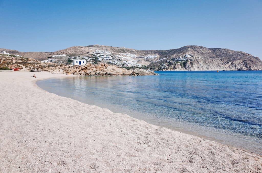 Agrari Beach, Mykonos, Greece