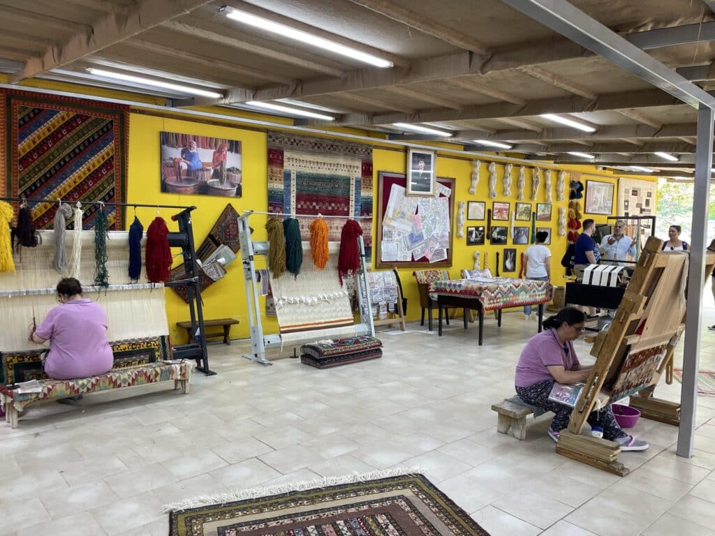 rug tour in Ephesus, Turkey