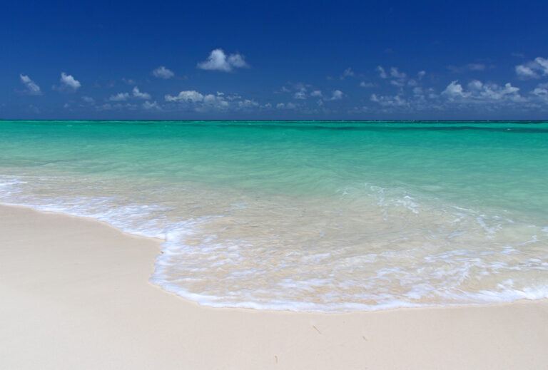 Cable Beach in Nassau with soft white sand and calm turquoise water